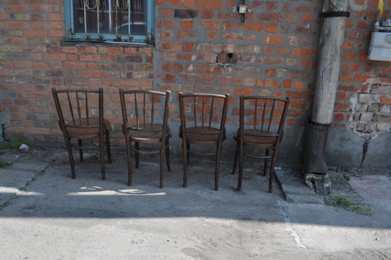 Dining Chairs from Thonet, 1930s, Set of 4 (photo 3 of 7)