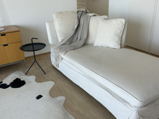 Mooie Chaise Longue / Dormeuse – chaises longue, Wood, Cotton (photo 2 of 5)