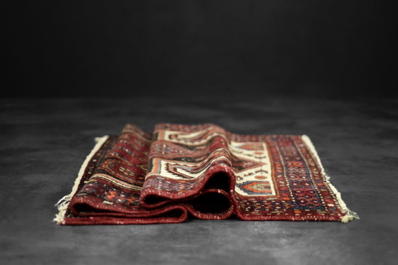 Image 1 of Tappeto vintage Zanjan Hamadan orientale tessuto a mano, Medio Oriente, anni '60