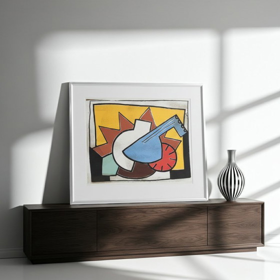 Image 1 of Wil Klaassen Original Limited Print 2/4 - Firmado y enmarcado - AMS Lijst
