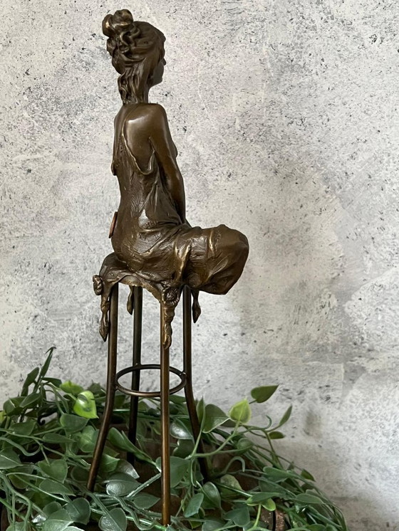 Image 1 of Wunderschöne Bronzestatue