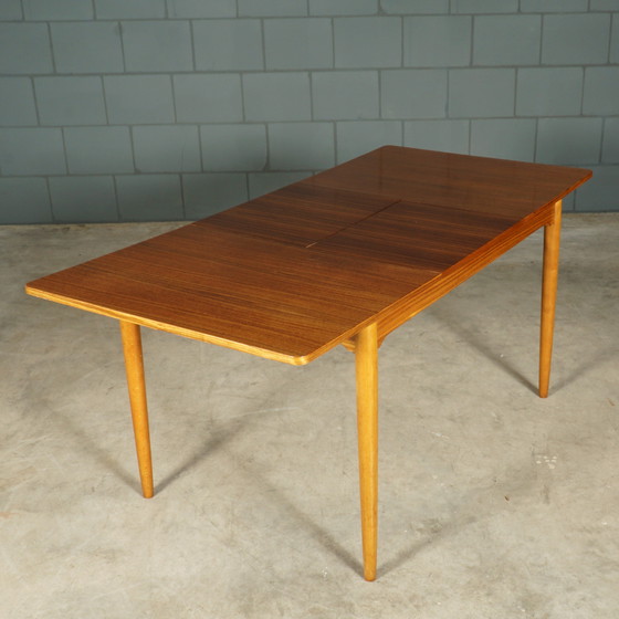 Image 1 of Vintage Dining Room Set - Hainke Patent Tische - 1960s
