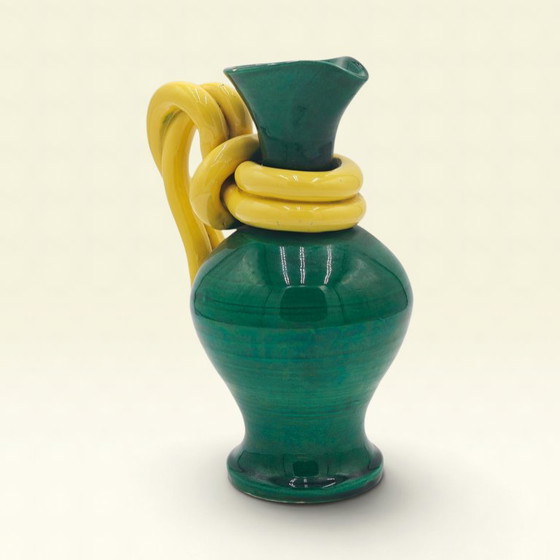 Ceramic Pitcher Vase from the 40s dlg Georges Jouve – Céramique Française (photo 3 of 7)