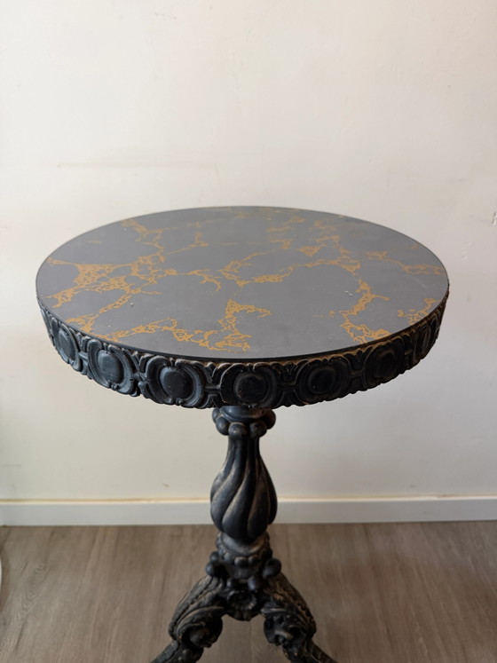 Tavolino nero in legno – Tavolini, Wood, Vintage (photo 3 of 9)