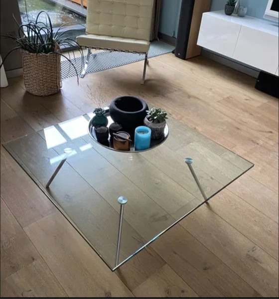 Table basse design en verre trempé – Beek, Tables basses, Glass, Metal (photo 5 of 5)