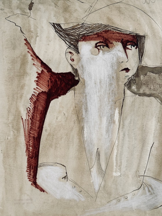 Image 1 of Precioso cuadro de Robert Detheux de 1966