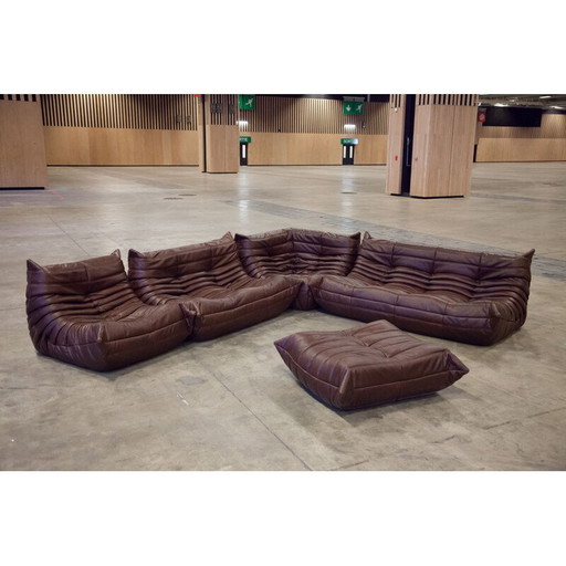 Vintage woonkamer set "togo" van Michel Ducaroy voor Ligne Roset, 1970