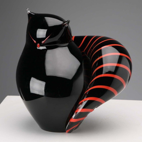 Image 1 of Chat en verre Seguso