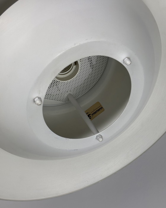 Image 1 of Lampada a sospensione vintage Frimann UFO, Danimarca, anni '70, Disco volante, Era spaziale, Mid Century Modern, anni '70, Desig