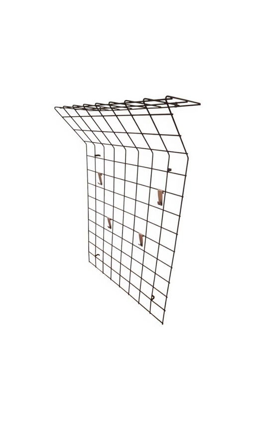 Appendiabiti da parete Karl Fichtel degli anni '60