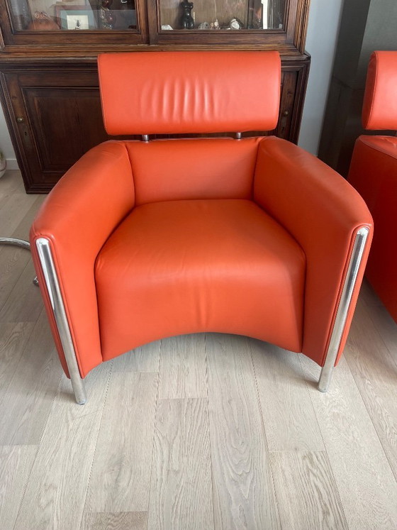 Image 1 of 2 fauteuils Leolux Oblomov