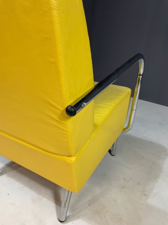 Image 1 of Pair of Bauhaus Chrome Armchairs, Original Condition, Czechoslovakia 1930s