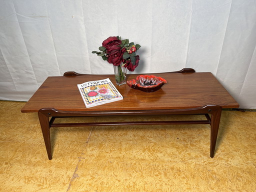 Mid Century Retro Vintage Teak Floating Coffee Table By Gplan 1960