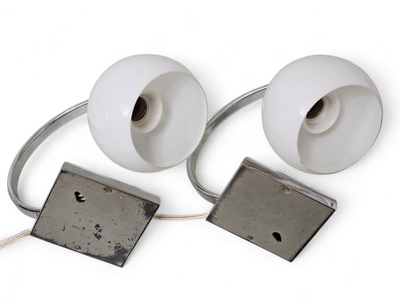 Image 1 of Paar bedlampjes, Art Deco 1920