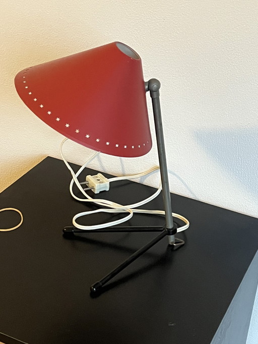 red Pinocchio table lamp Hala Zeist
