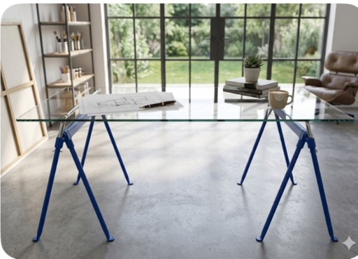 YPSILON TABLE BY ENZO MARI BLUET FOR MAGIS