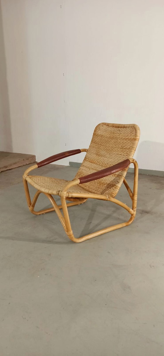 Image 1 of Sillón Yamakawa de bambú y ratán