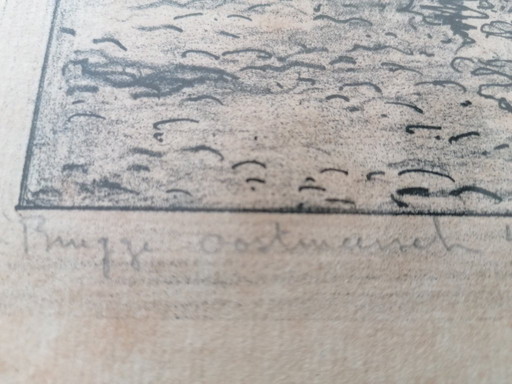 etching by Albert Goethals