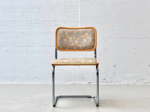 Chaise cantilever vintage italienne style Bauhaus, Made in Italy