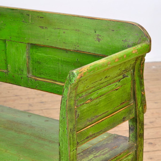 Image 1 of Antique Pine Bench, 1930’s