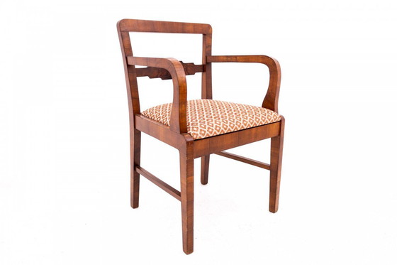 Image 1 of Paire de fauteuils Art déco des années 1940, Pologne.