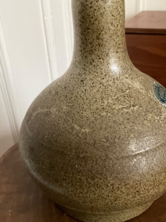 Image 1 of Lampe en céramique artisanale signée Balogh – Atelier de Dreux