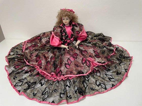 Image 1 of Large vintage collectible furniture doll