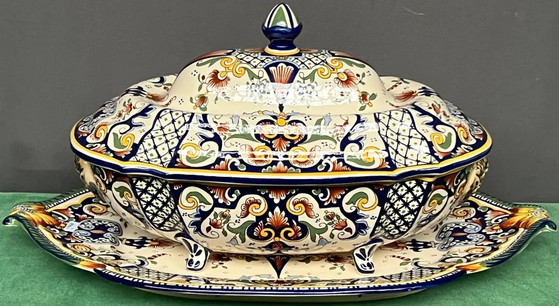Rouen. Terrine. – Servies, Porcelain (photo 7 of 7)