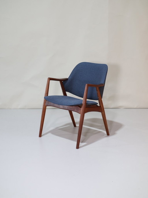 Fauteuil Alf Svensson Dux Chaise de bureau suédoise Vintage