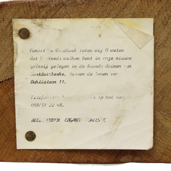 Image 1 of Estatua de roble, mujer desnuda, Fonteyne