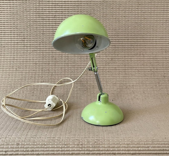 Lampada da viaggio/pieghevole Metek, Lampade da tavolo, Metallo, Cromo, Verde (foto 3 di 5)
