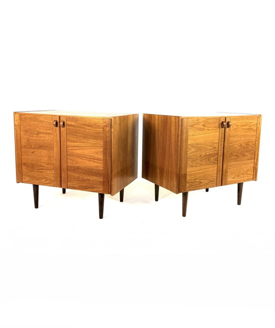 Image 1 of Set of 2 vintage teak wall cabinets, Domini Møbler '60