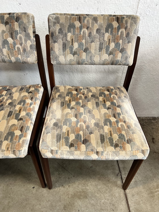 Image 1 of Quatre rares chaises de salle à manger d'époque, modèle 641p, Rudolf Glatzel pour Thonet