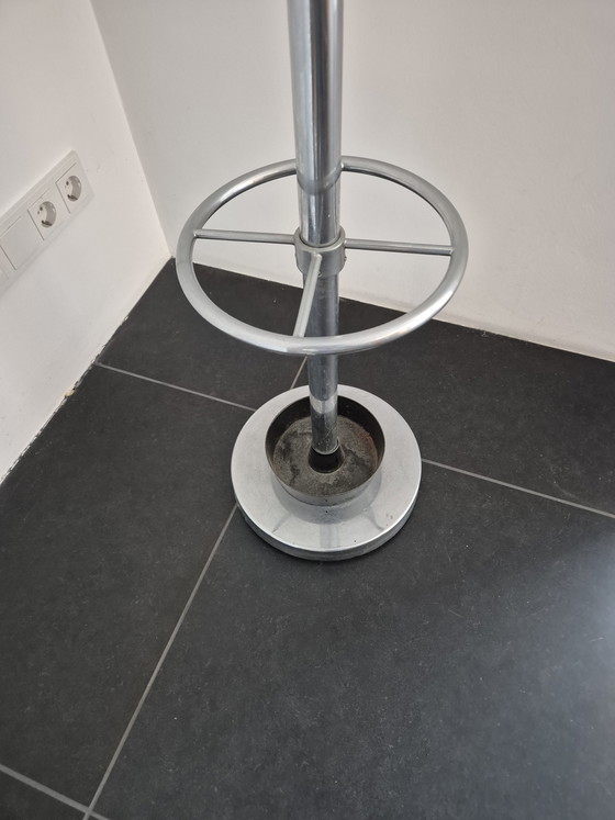 Image 1 of Gispen 1016 free-standing coat rack. Fully chrome.