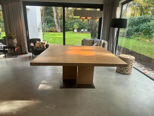 table à manger carrée