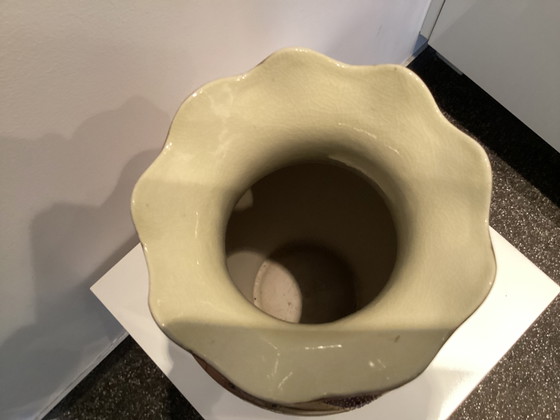 Bellissimo grande vaso in stile Satsuma. – Vasi, Ceramica, Porcellana (photo 5 of 5)
