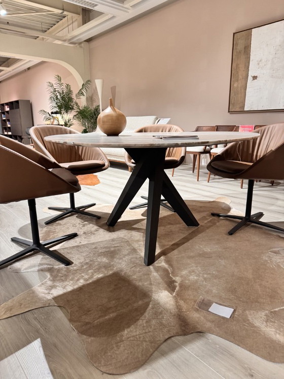 Image 1 of Table Trilope de Draenert en marbre