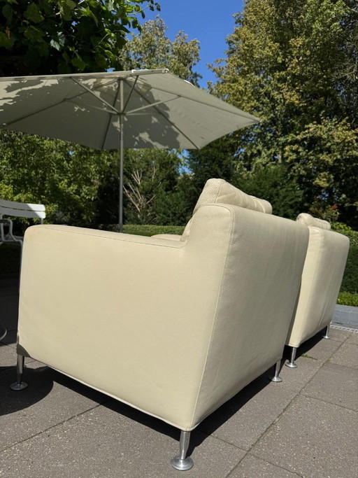B&B Italia Fauteuil Harry (los of als set) – Leather, Metal (photo 2 of 16)