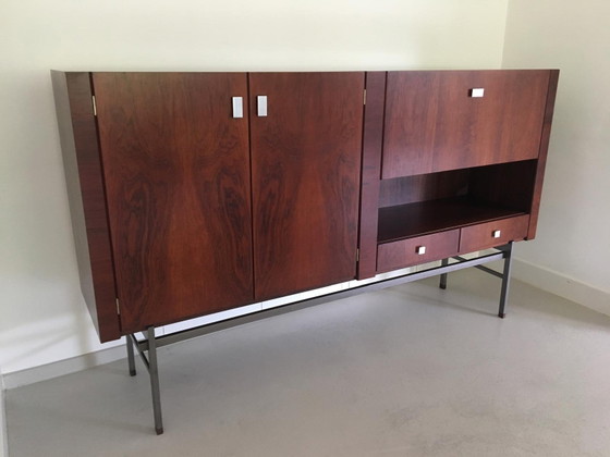 Image 1 of Aparador de palisandro diseñado por Alfred Hendrickx para Belform en 1960.
