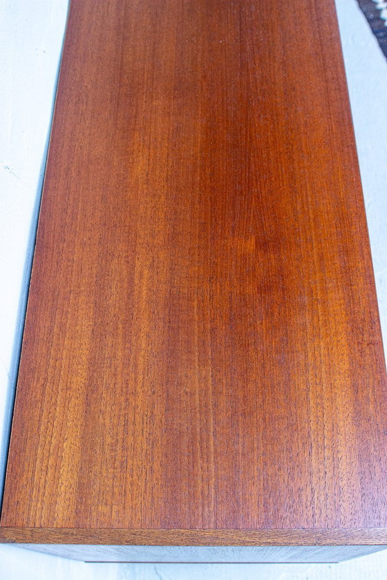 Image 1 of Vintage teak sideboard chest of drawers Fristho Modulus Danish 60s