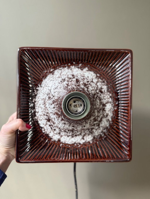 Westdeutsche Wandlampe / Deckenlampe - 1970er Jahre