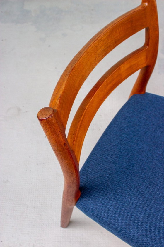 Image 1 of 2 chaises Niels Otto Möller modèle n° 84, en teck danois vintage