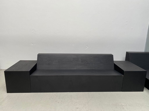 Guido Toonen Sofa-Lounge-Set aus Holz