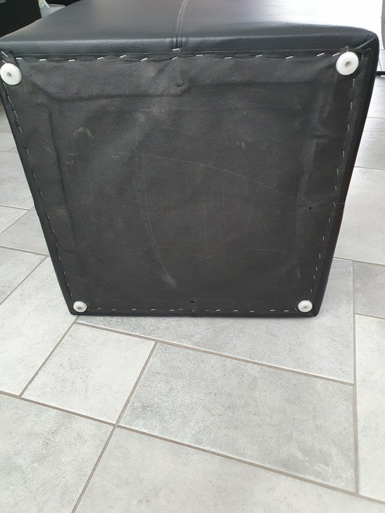 Image 1 of 2x reposapiés de cuero