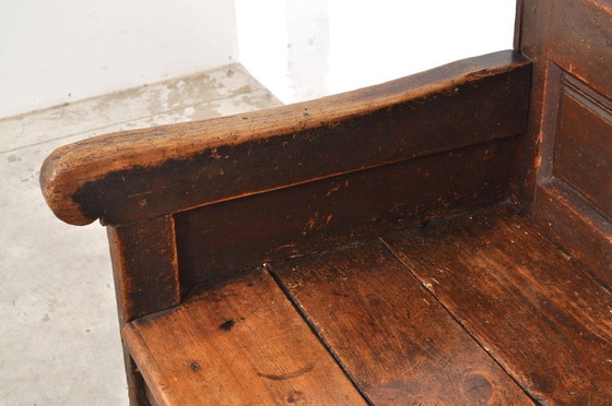 Image 1 of Panca primitiva spagnola del XIX secolo