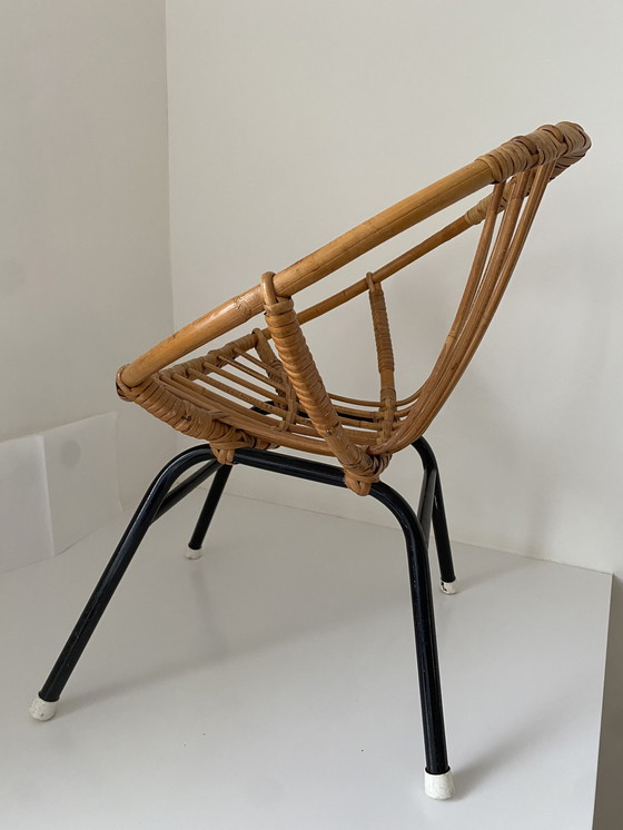 Image 1 of Rohé Noordwolde Sliedregt kinderstoel ca1956