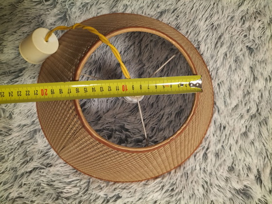 Natural rattan pendant lamp – Plastic (photo 5 of 6)