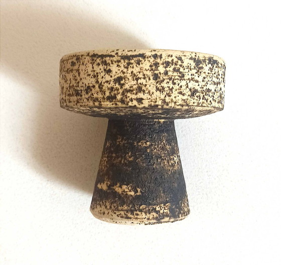 Image 1 of Bowl-shaped candlestick by Pieter Groeneveldt 1960s Height 9 cm