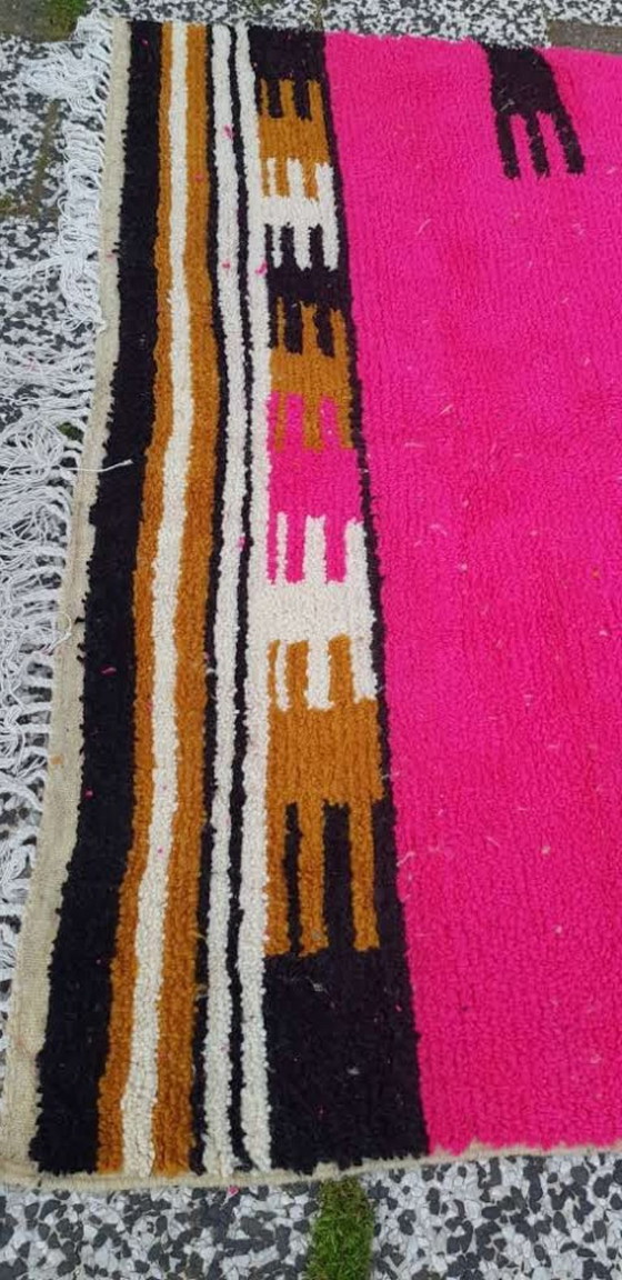 Image 1 of Alfombra bereber de lana anudada a mano, 266 x 161 cm