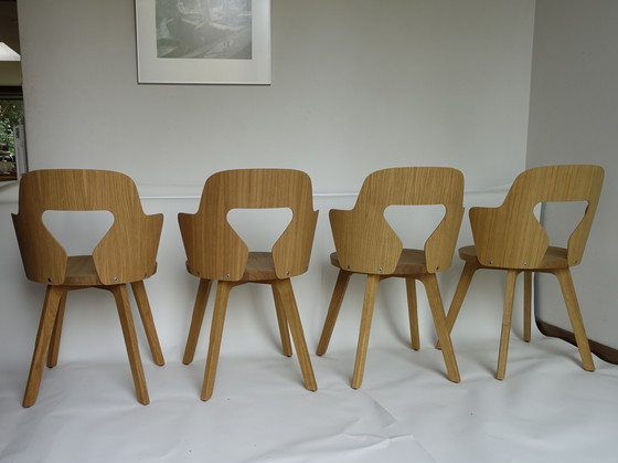 Image 1 of 4X Stammplatz Chair, Design Alfredo Häberli, With Armrests